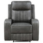 Raelynn - Upholstered Track Arm Recliner