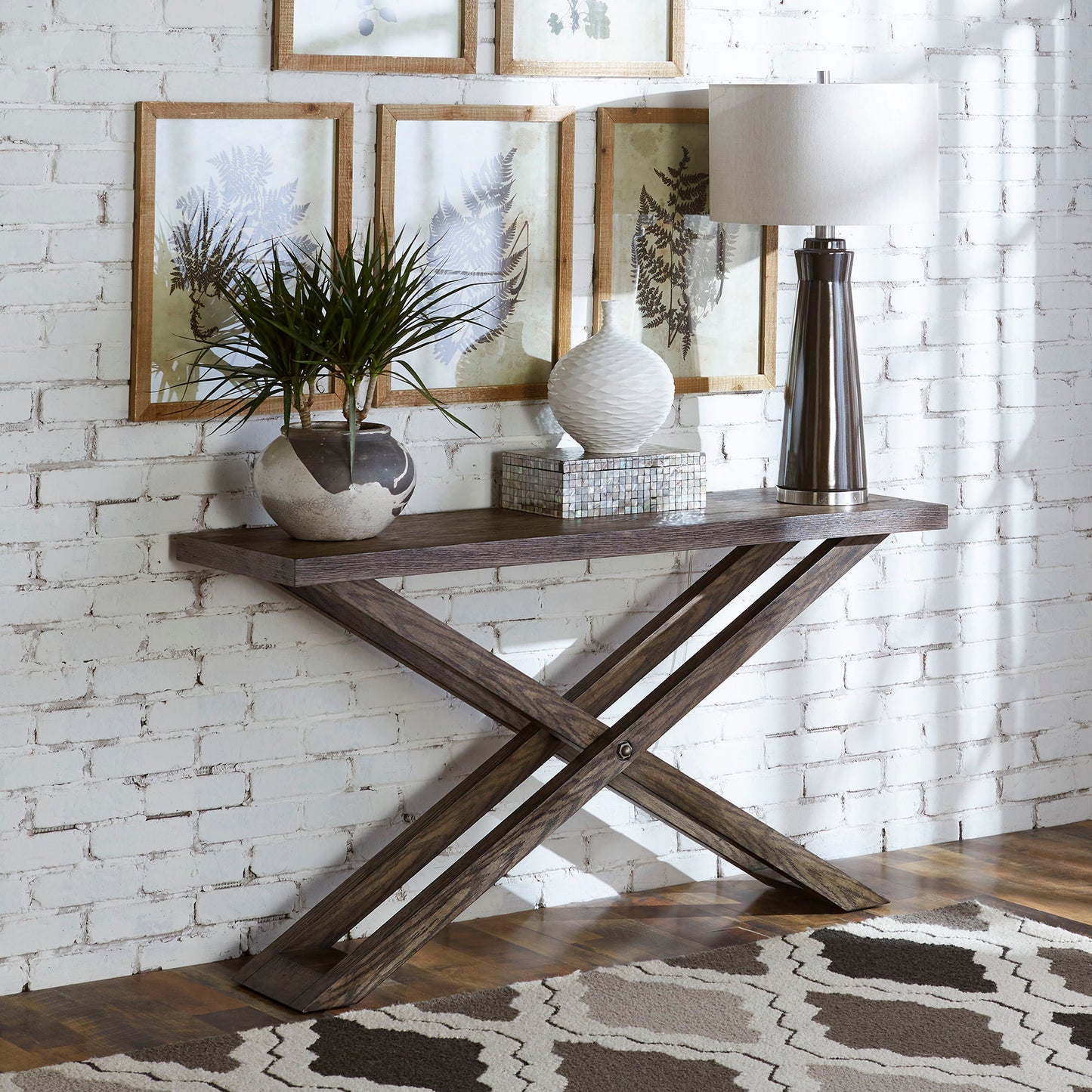 Crossroads - Sofa Table - Light Brown