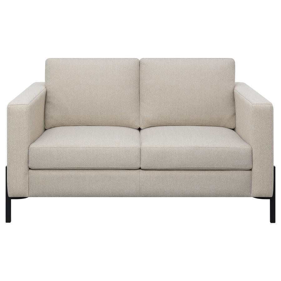 Tilly - Upholstered Track Arms Sofa Set