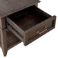 Mill Creek - Drawer End Table - Dark Brown