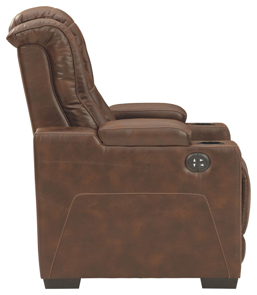 Owner's - Thyme - PWR Recliner/Adj Headrest