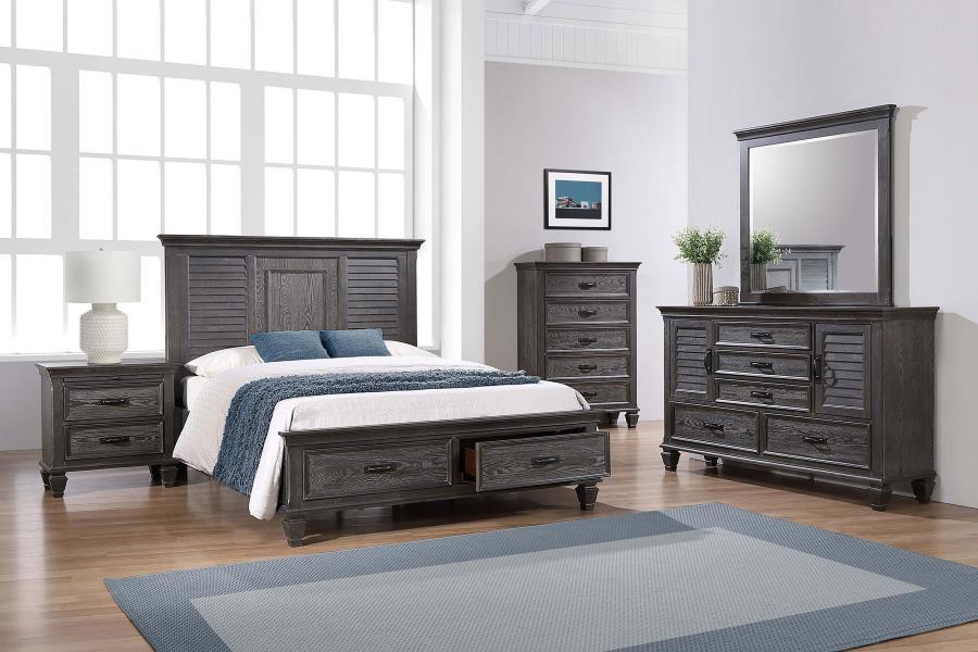 Franco - 5-Drawer Dresser With Mirror