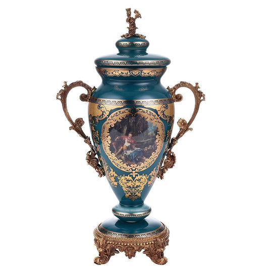 HD-4016S - Urn - Blue / Gold