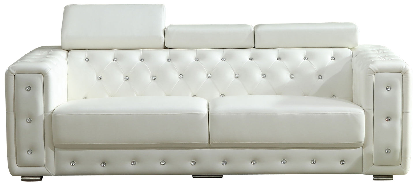 Charlise - Sofa And Loveseat - White