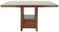 Ralene - Medium Brown - Rectangular Dining Room Counter Extension Table