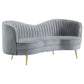 Sophia - Upholstered Channel Tufted Sofa Set