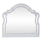 Magnolia Manor - Scalloped Mirror - White