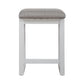 Palmetto Heights - Upholstered Console Stool - White
