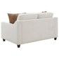 Christine - Upholstered Cushion Back Loveseat - Beige