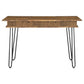 Sheeran - Writing Desk With Storage - Rustic Amber