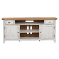 Farmhouse Reimagined - Entertainment TV Stand - White