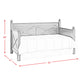 Woodhaven - Twin Daybed - Distressed Blue