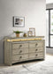 Giselle - 8-Drawer Dresser - Rustic Beige