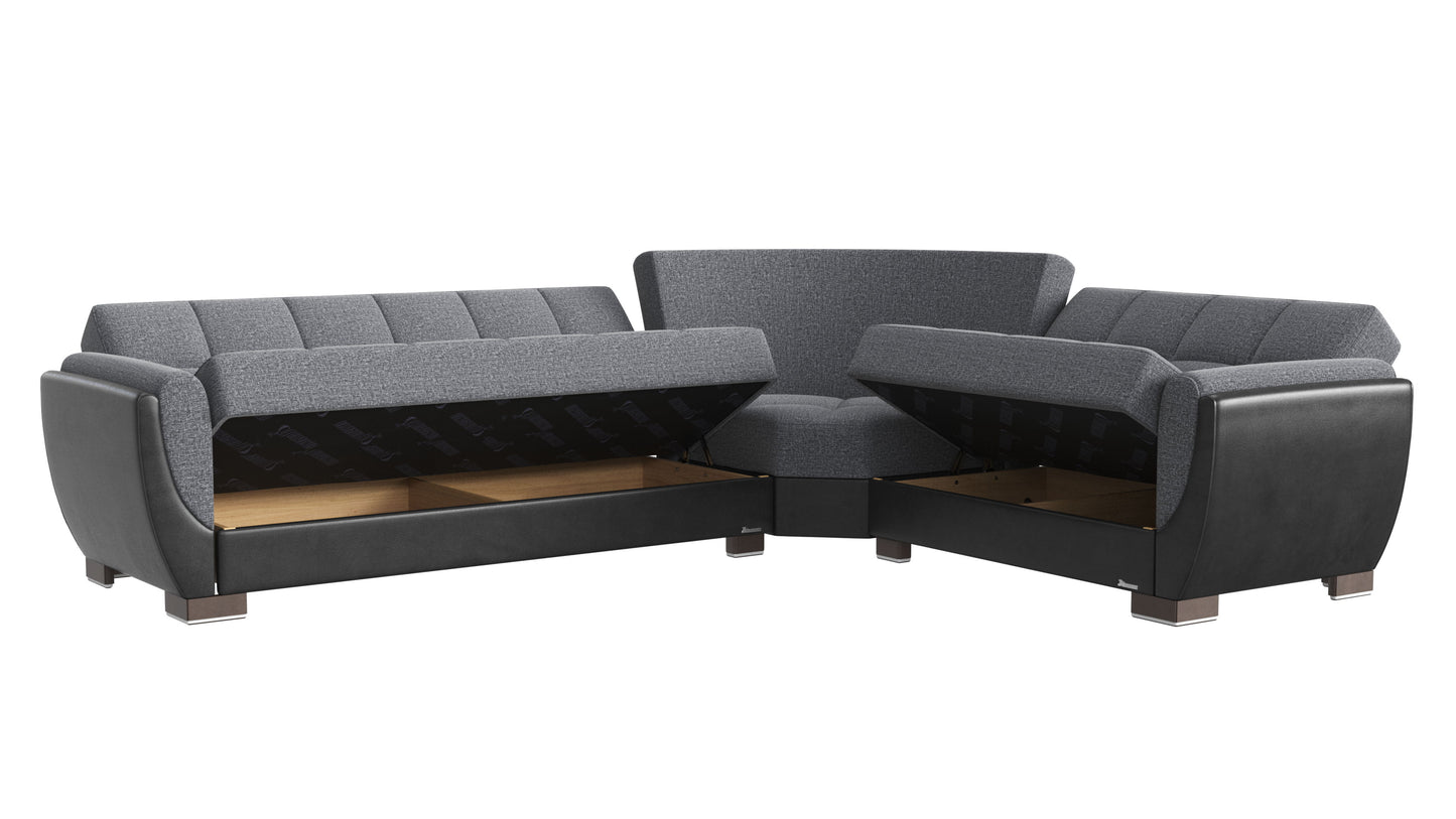 Ottomanson Armada Air - Convertible Sectional With Storage