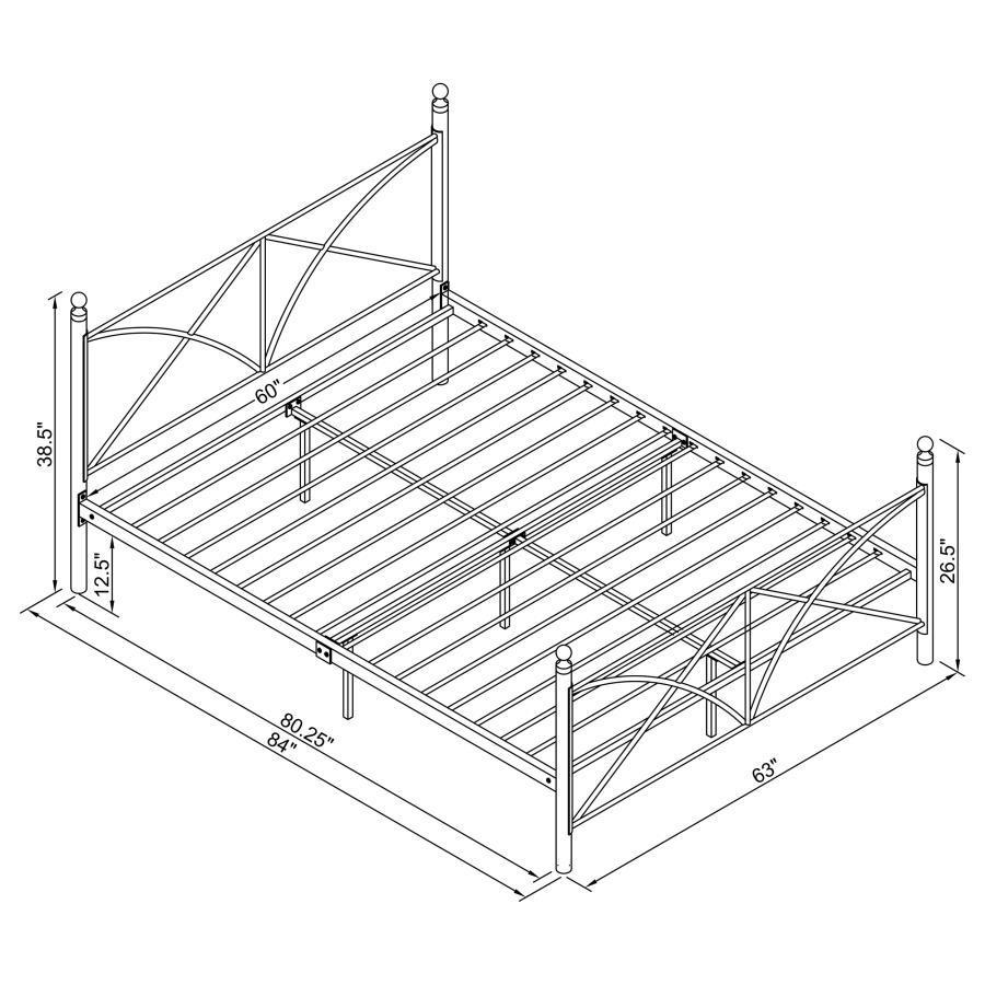 Hart - Metal Platform Bed