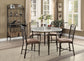 Aldric - Dining Table - Faux Marble & Antique