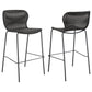 Mckinley - Upholstered Bar Stools With Footrest (Set of 2)