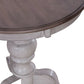 Ocean Isle - Round End Table - White