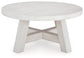 Jallison - Off White - Round Cocktail Table