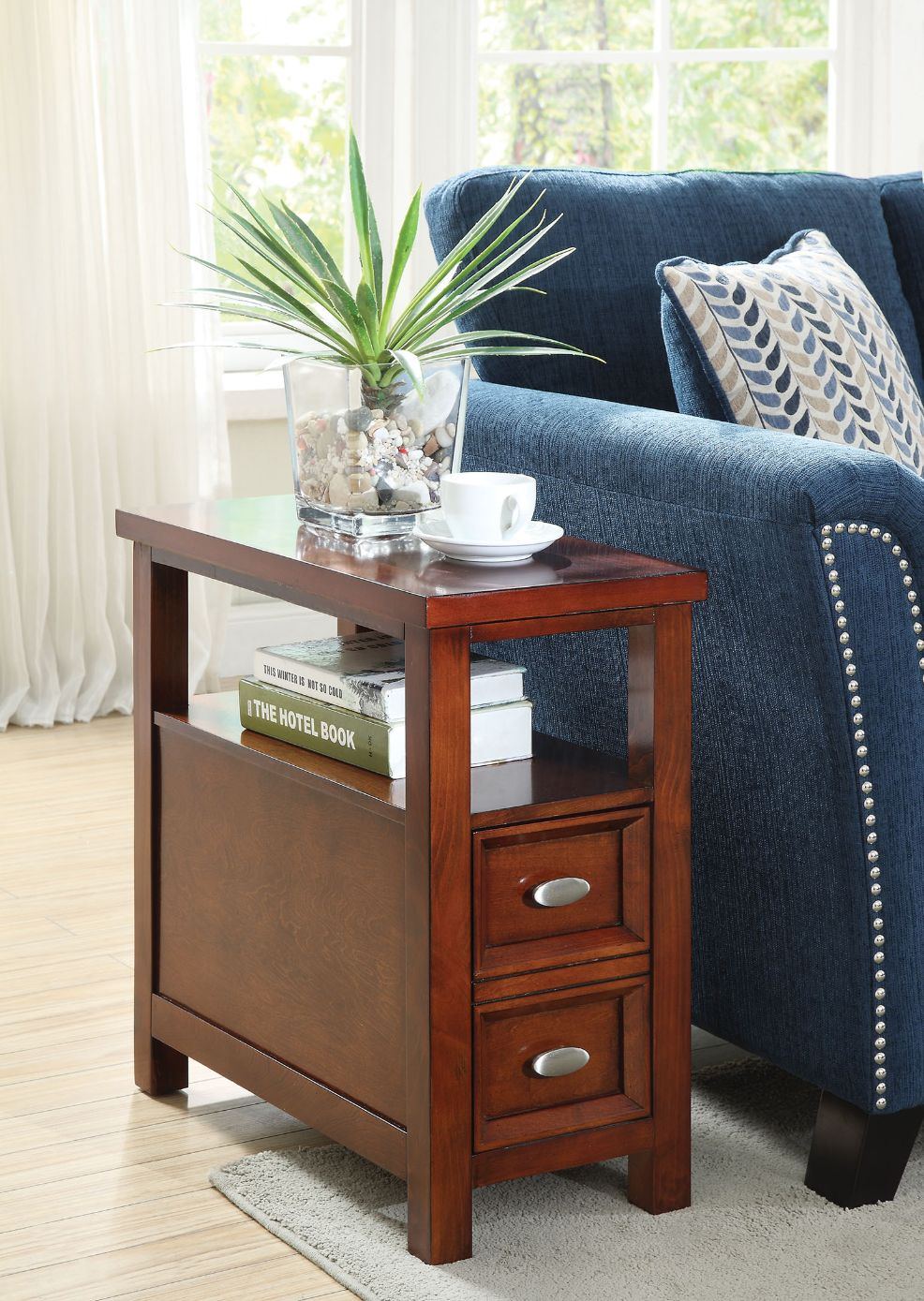 Perrie - Accent Table - Cherry