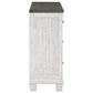 Lilith - 7-Drawer Dresser Distressed - Distressed Gray And White