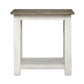 Laurel Bluff - End Table - White