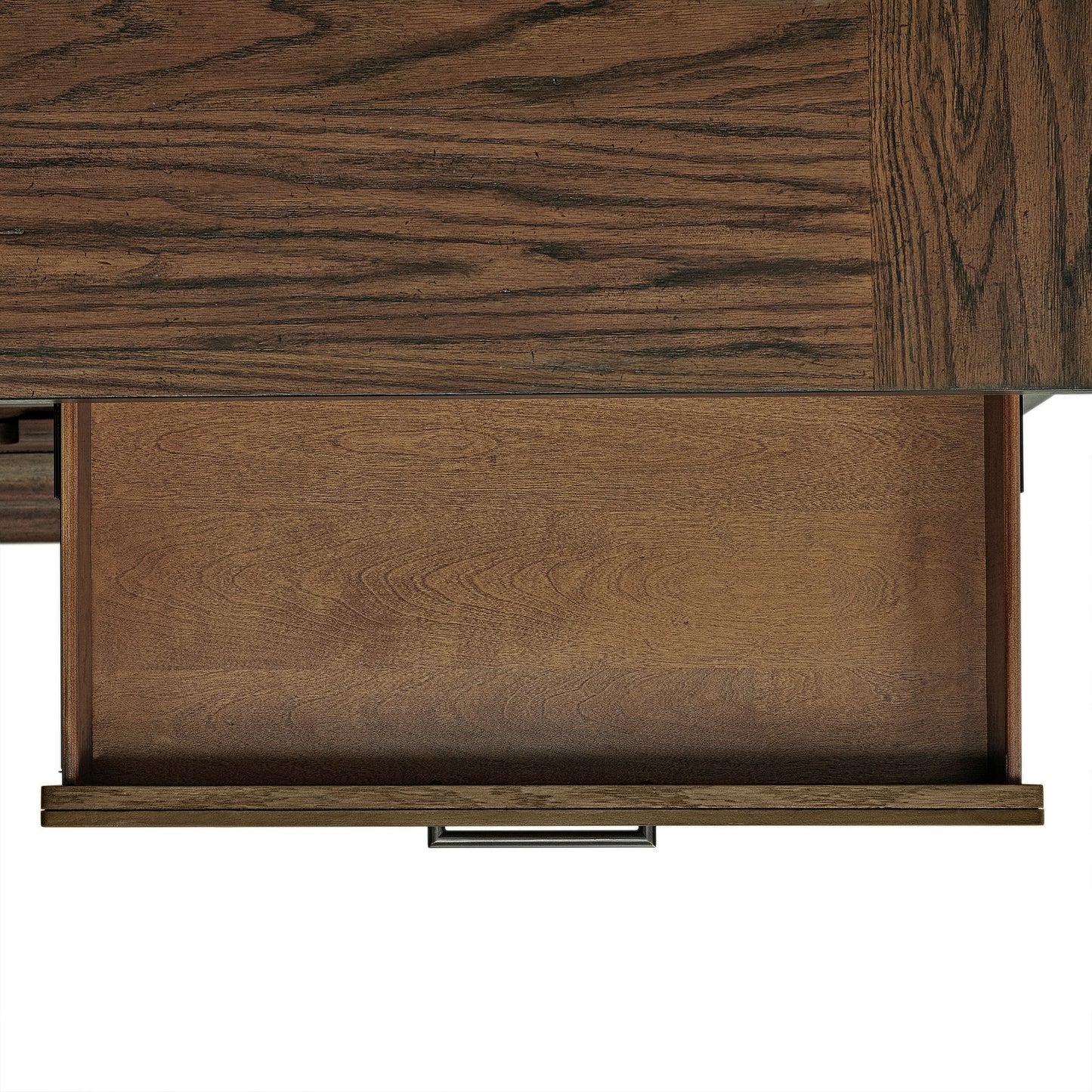 Gramercy - Server - Weathered Brown Finish