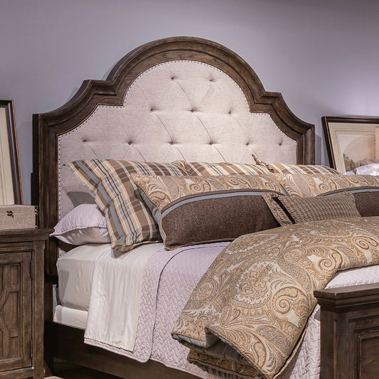Paradise Valley - Upholstered Arched Panel Headboard