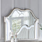 Evangeline - Camel Top Dresser Mirror Silver Oak