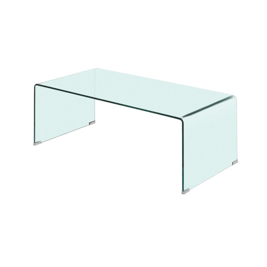 Ripley - Rectangular Coffee Table - Clear