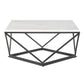 Riko - Square Coffee Table - Black - 36"