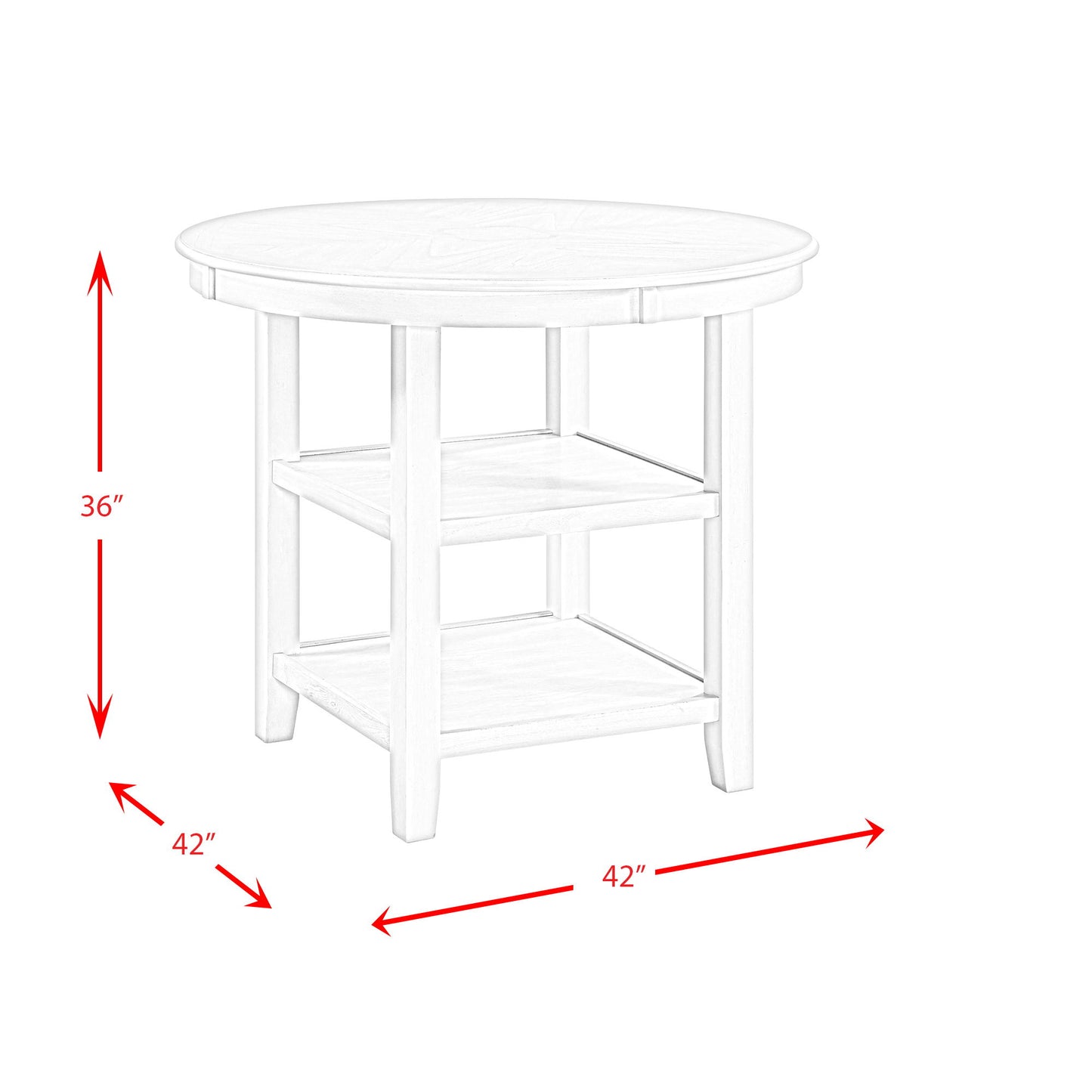 Amherst - Counter Height Dining Set