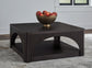 Yellink - Black - Square Cocktail Table