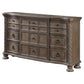 Emmett - 9-Drawer Dresser - Walnut