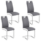 Brooklyn - Upholstered Dining Side Chair (Set of 4) - Gray