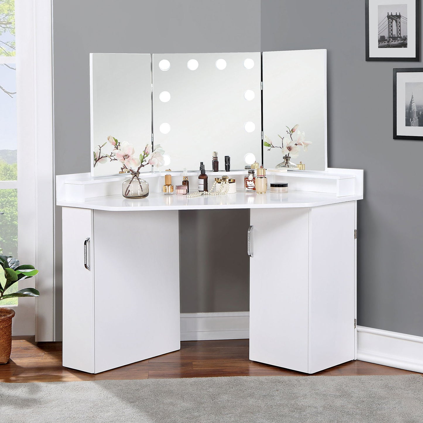 Lorybelle - Vanity Set - White