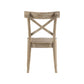 Callista - X-Back Wooden Side Chair (Set of 2) - Beach