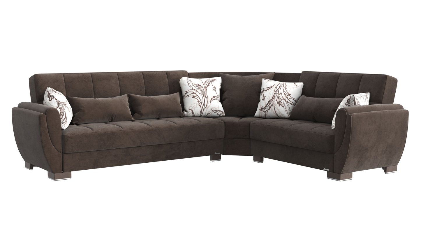 Ottomanson Armada Air - Convertible Sectional With Storage