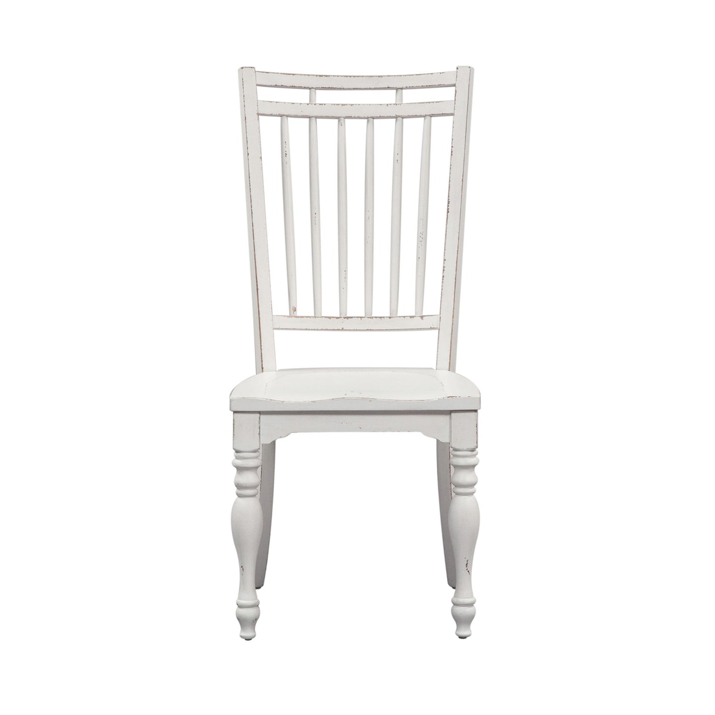 Magnolia Manor - Spindle Back Side Chair - White