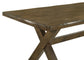 Alston - X-Shaped Dining Table - Knotty Nutmeg