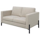 Tilly - Upholstered Track Arms Loveseat - Oatmeal