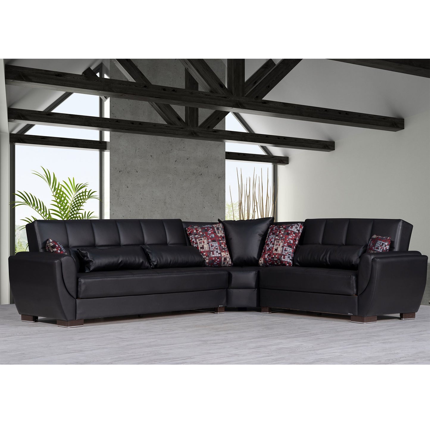 Ottomanson Armada Air - Convertible Sectional With Storage
