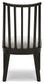 Galliden - Black - Dining Upholstered Side Chair (Set of 2)