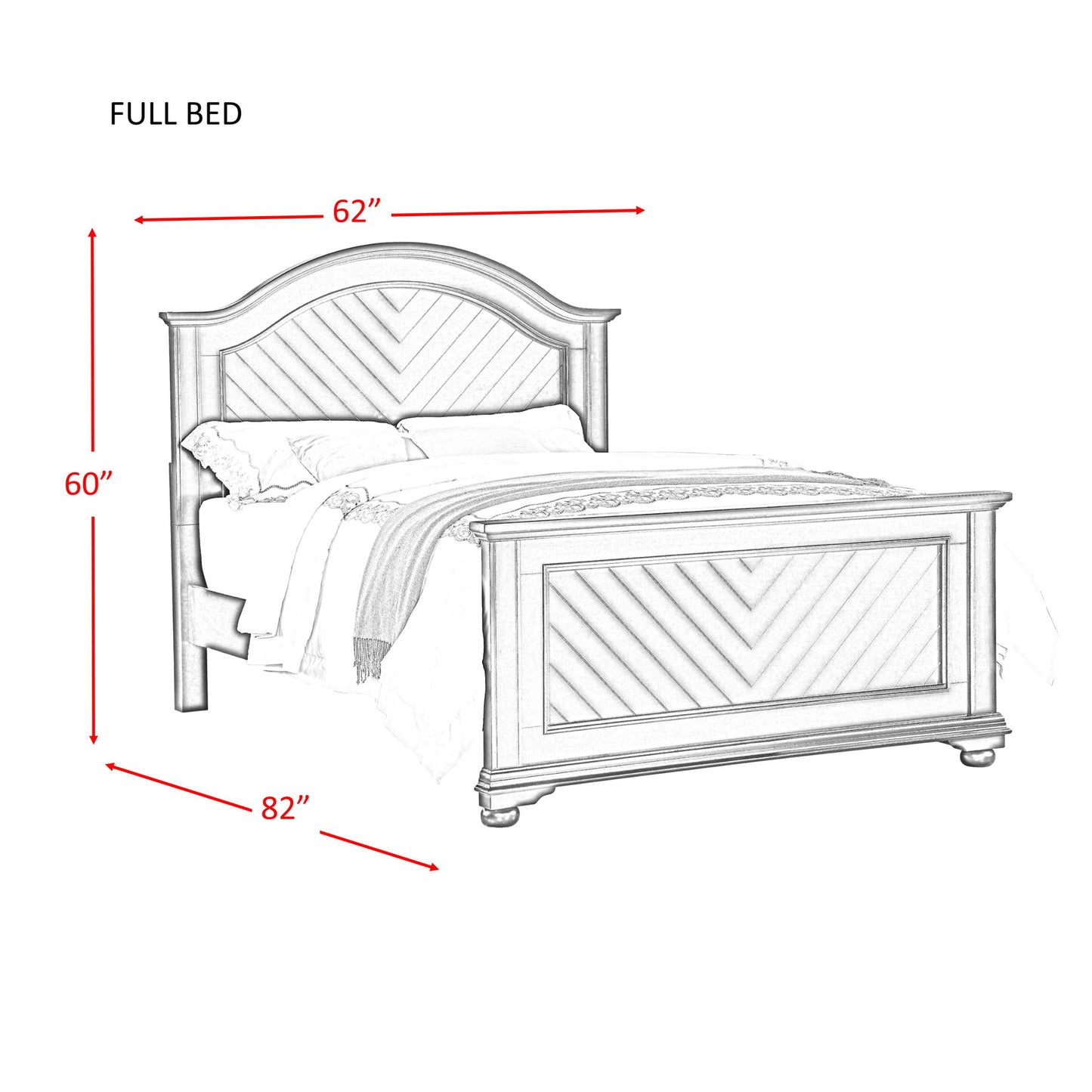 Brookpine - Panel Bedroom Set