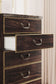 Glosmount - Two-tone - Five Drawer Chest