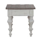 River Place - End Table - White