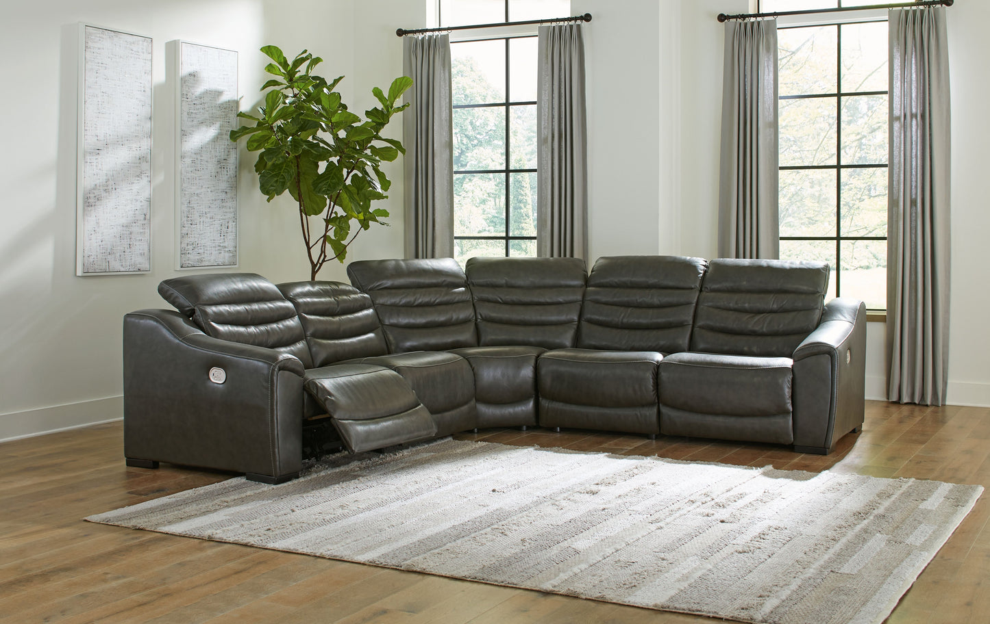 Center Line - Power Recliner Sectional