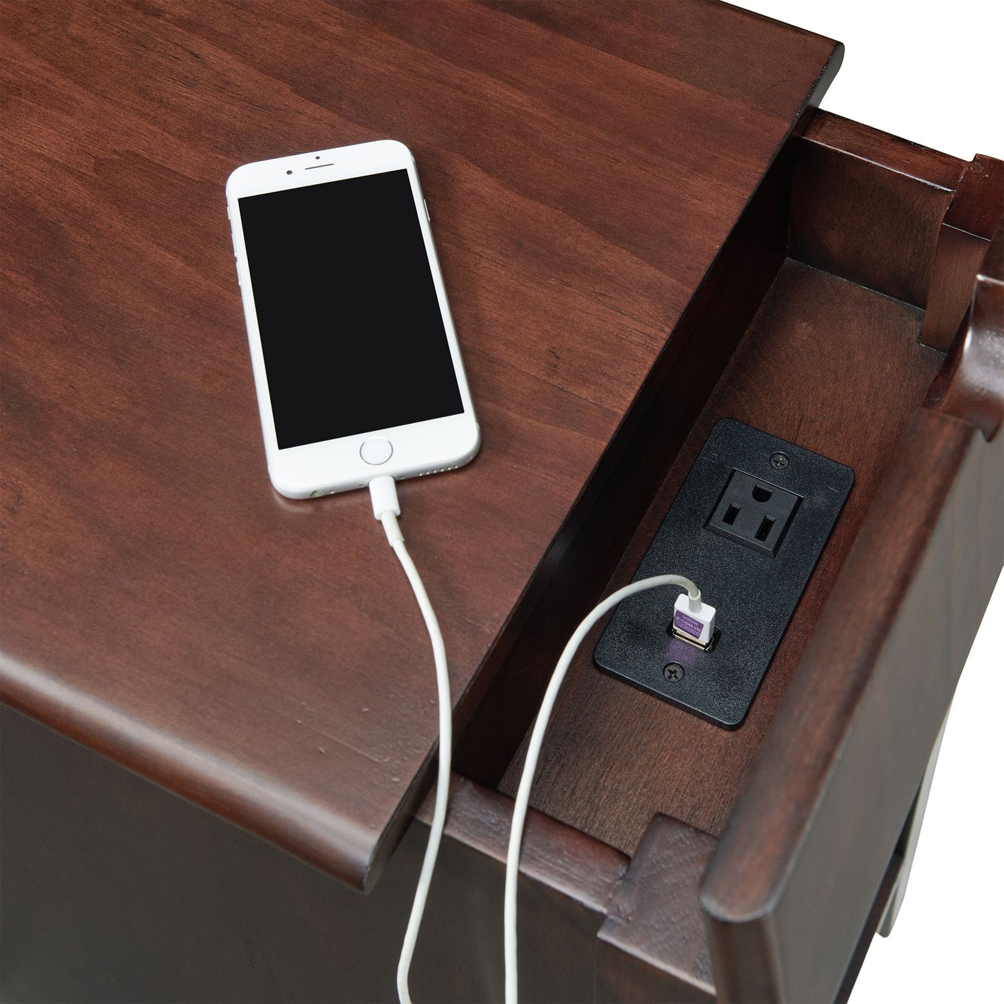 Marty - Side Table With USB