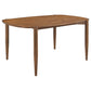 Dortch - Oval Solid Wood Dining Table - Walnut