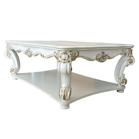 Vendom - Coffee Table - Antique Pearl Finish